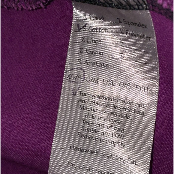 NWOT Monika Astara Tunic Top Purple Size Small $249 Designer Couture Asian Core - Picture 6 of 14